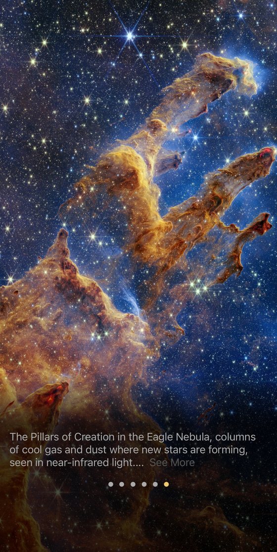 Hubble & Webb, in your pocket.