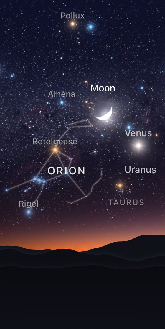 Know your night sky.